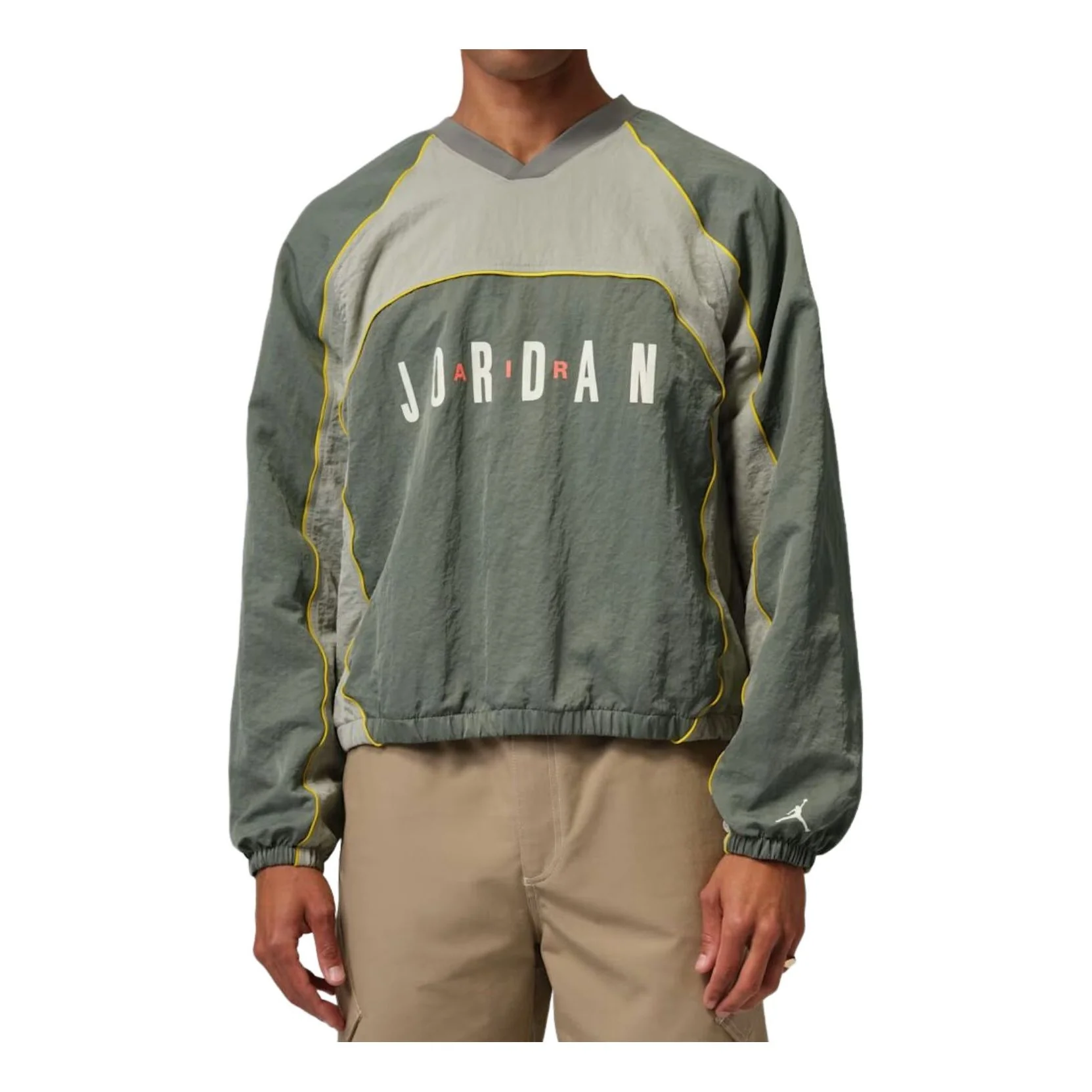 Air Jordan Flight Long-Sleeve Warm-Up Top 'Vintage Lichen Spruce Fog' IF1835-351