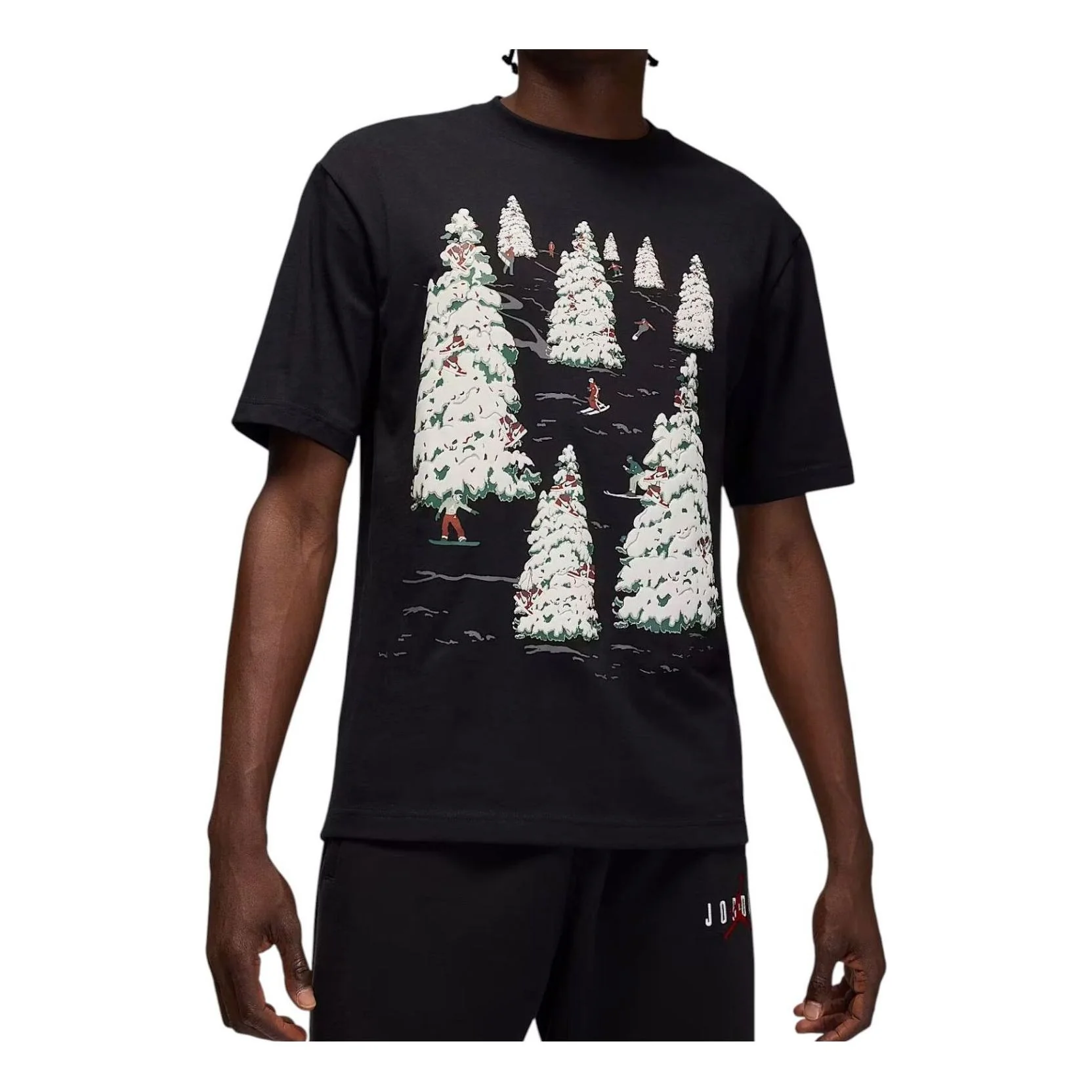 Air Jordan Brooklyn Ski T-Shirt 'Black' HQ9031-010