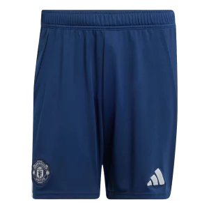 adidas Manchester United 24/25 Away Football Shorts Asia Sizing 'Night Indigo' IU1392