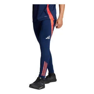 adidas Manchester United Tiro 24 Training Football Pants Asia Sizing 'Blue Orange' IT2012