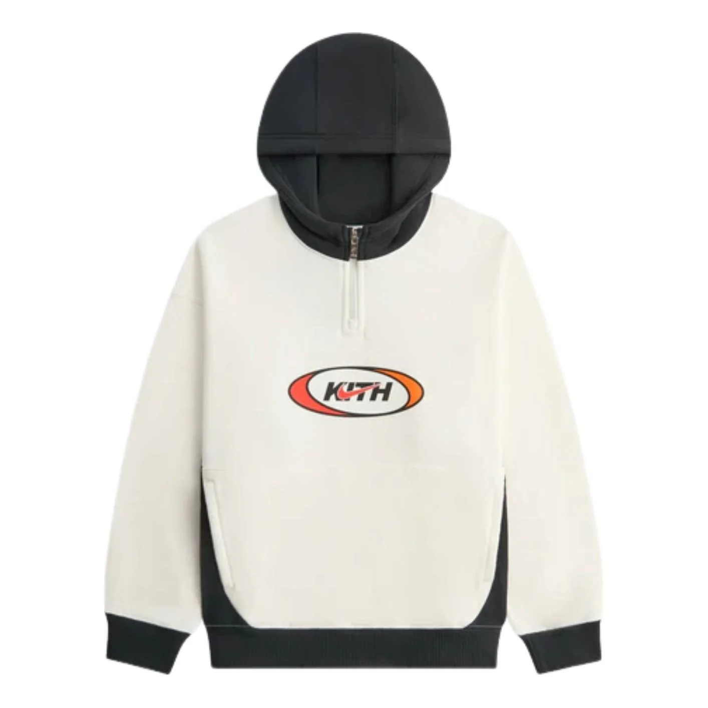 (PS) KITH x Nike Quarter Zip Hoodie 'Sail' NKIM7678-133