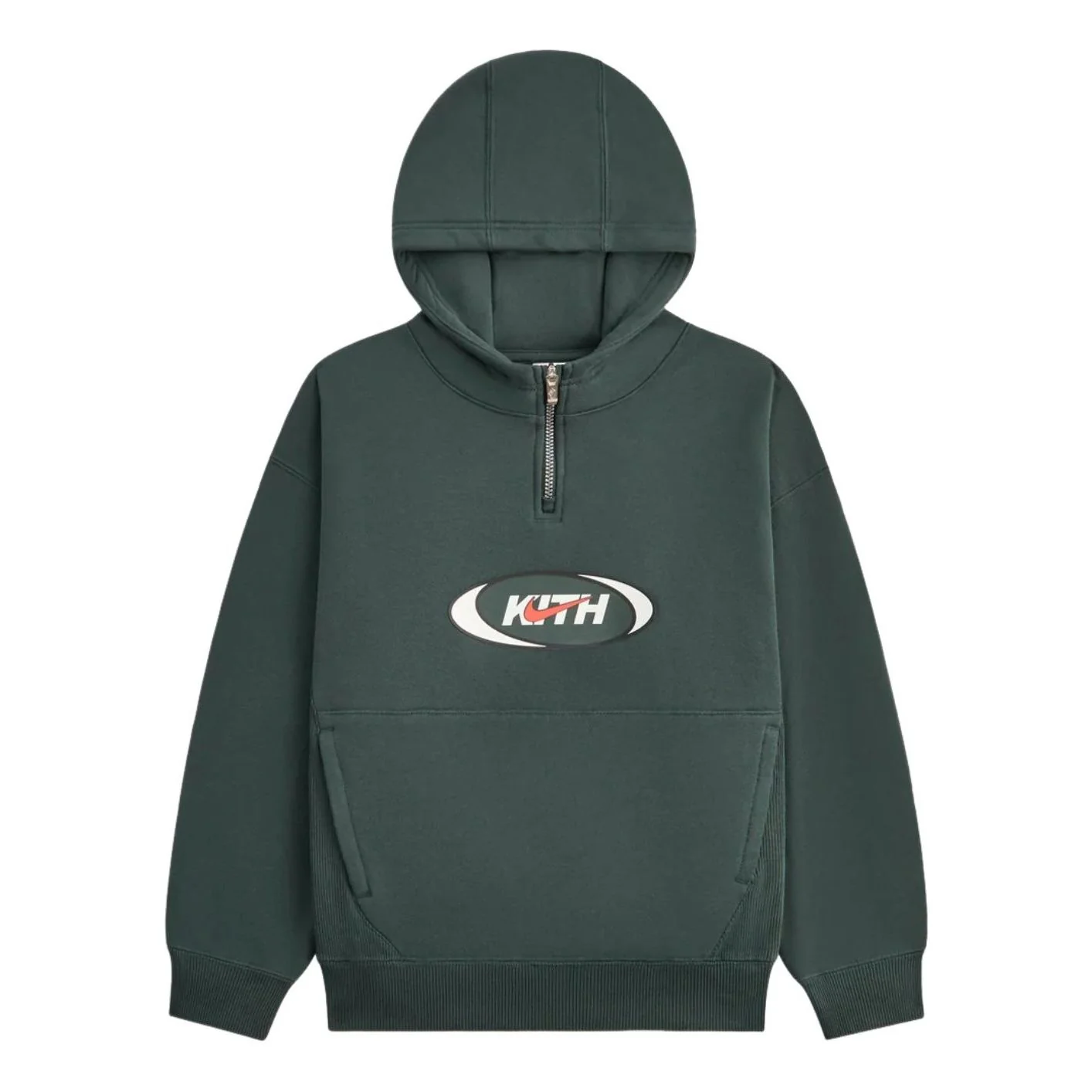 (PS) KITH x Nike Quarter Zip Hoodie 'Black Spruce' NKIM7678-317