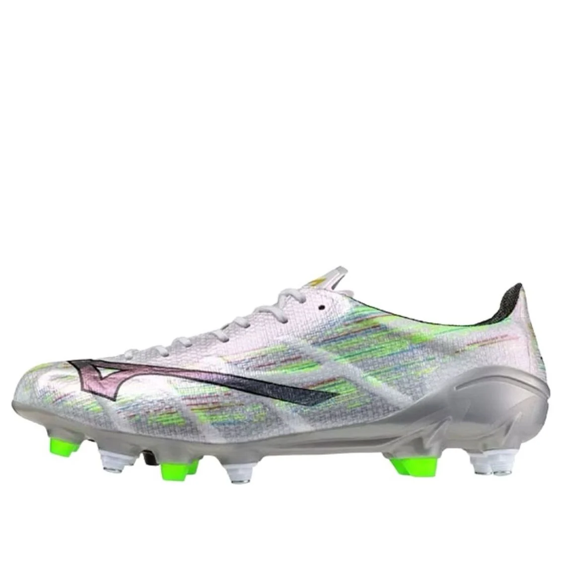Mizuno Alpha II Japan Mix Interchangeable Studs 'White Black Iridescent' P1GC256109
