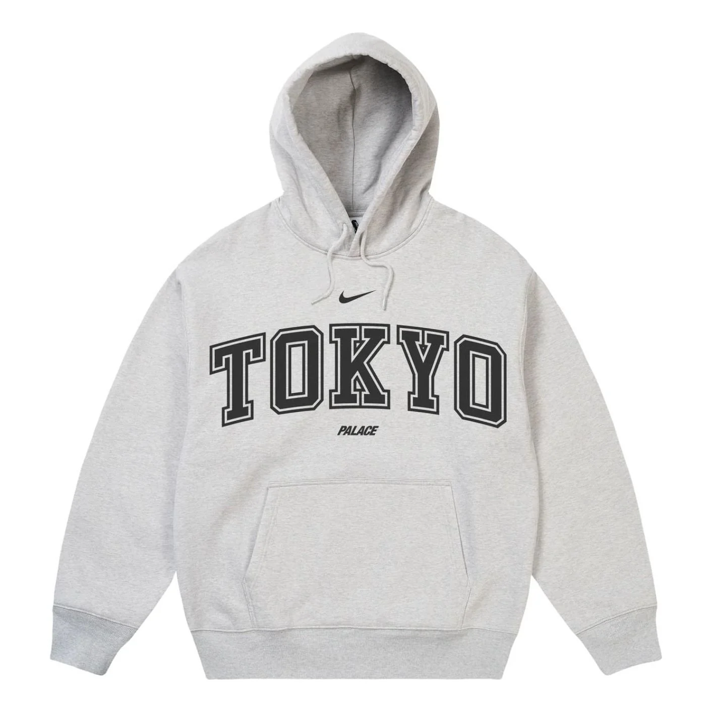 Palace x Nike Shop Hoodie 'Tokyo Grey Marl' P30HD068