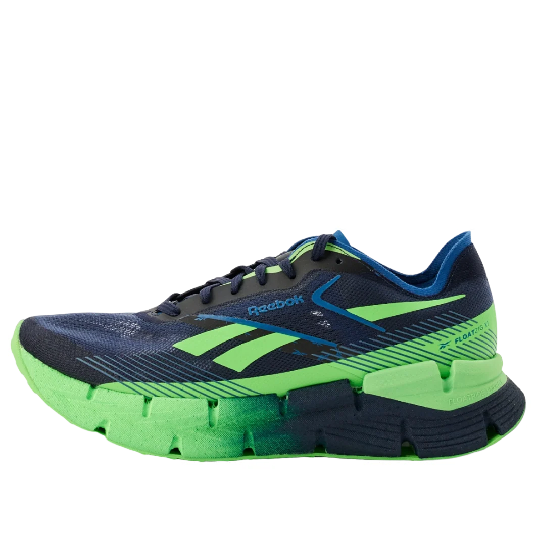 Reebok FloatZig X1 'Twilight Blue Solar Lime' 100210159