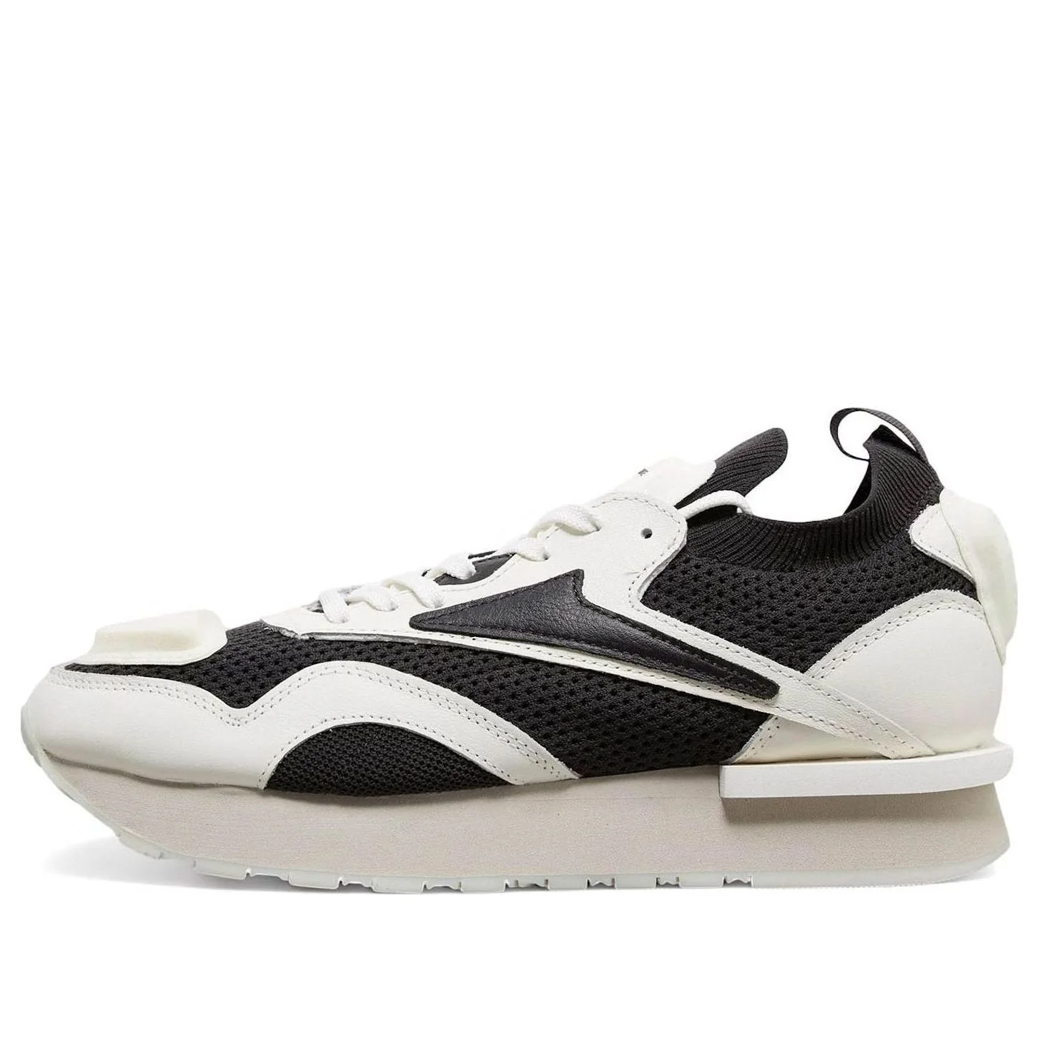Reebok Classic Leather Nylon Plus 'HYMNE White Black' 100208751