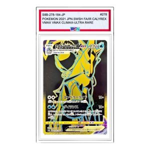 Pokemon VMAX Climax Box [S8b 278/184] 'Ice Rider Calyrex VMAX UR' S8B-278-184-JP