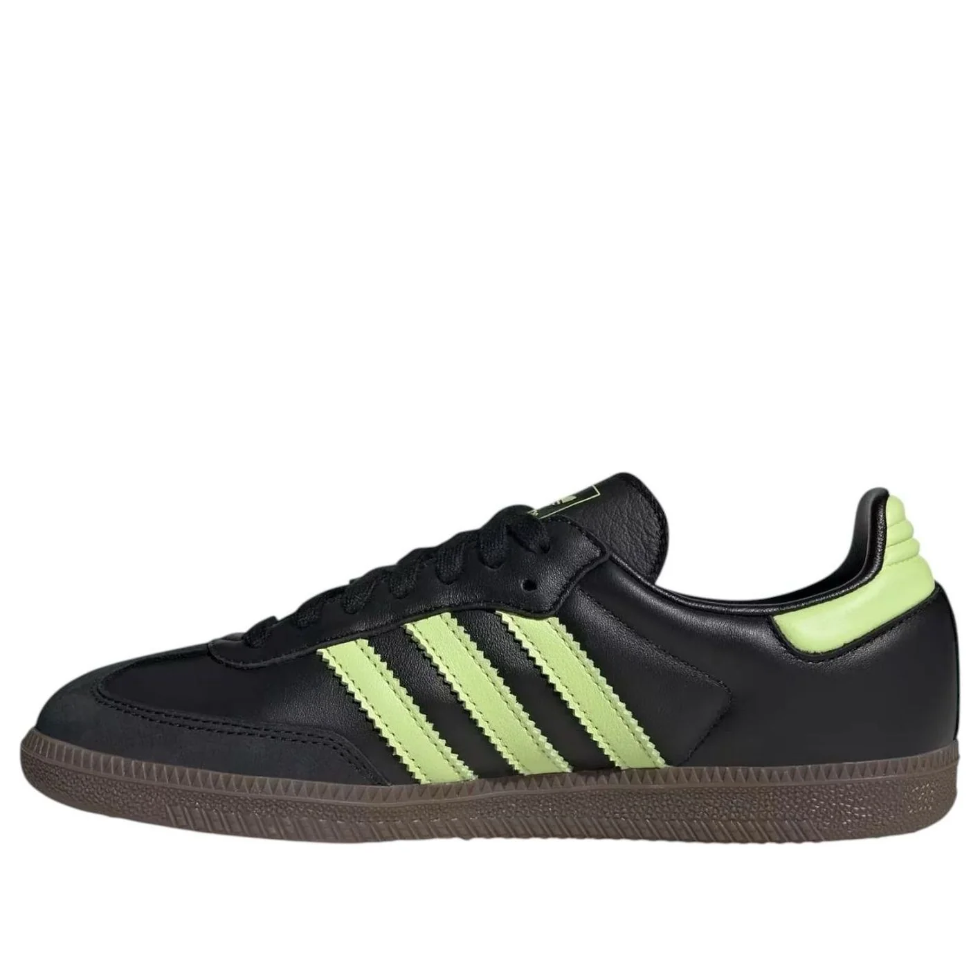 (WMNS) adidas Samba 'Black Pulse Lime' JS1387