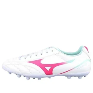 Mizuno Little Plum AG Football Boots 'White Pink' P1GA249430