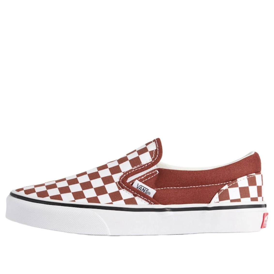(PS) Vans Color Theory Classic Slip-On 'Brown Checkered' VN000D0JRUS