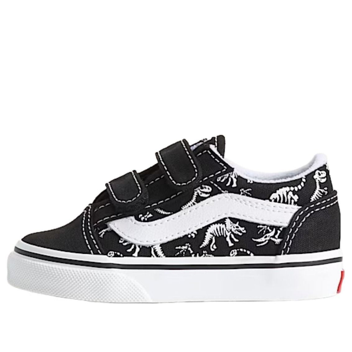 (TD) Vans Old Skool V 'Glow-in-the-Dark Black' VN000Z9TCJK