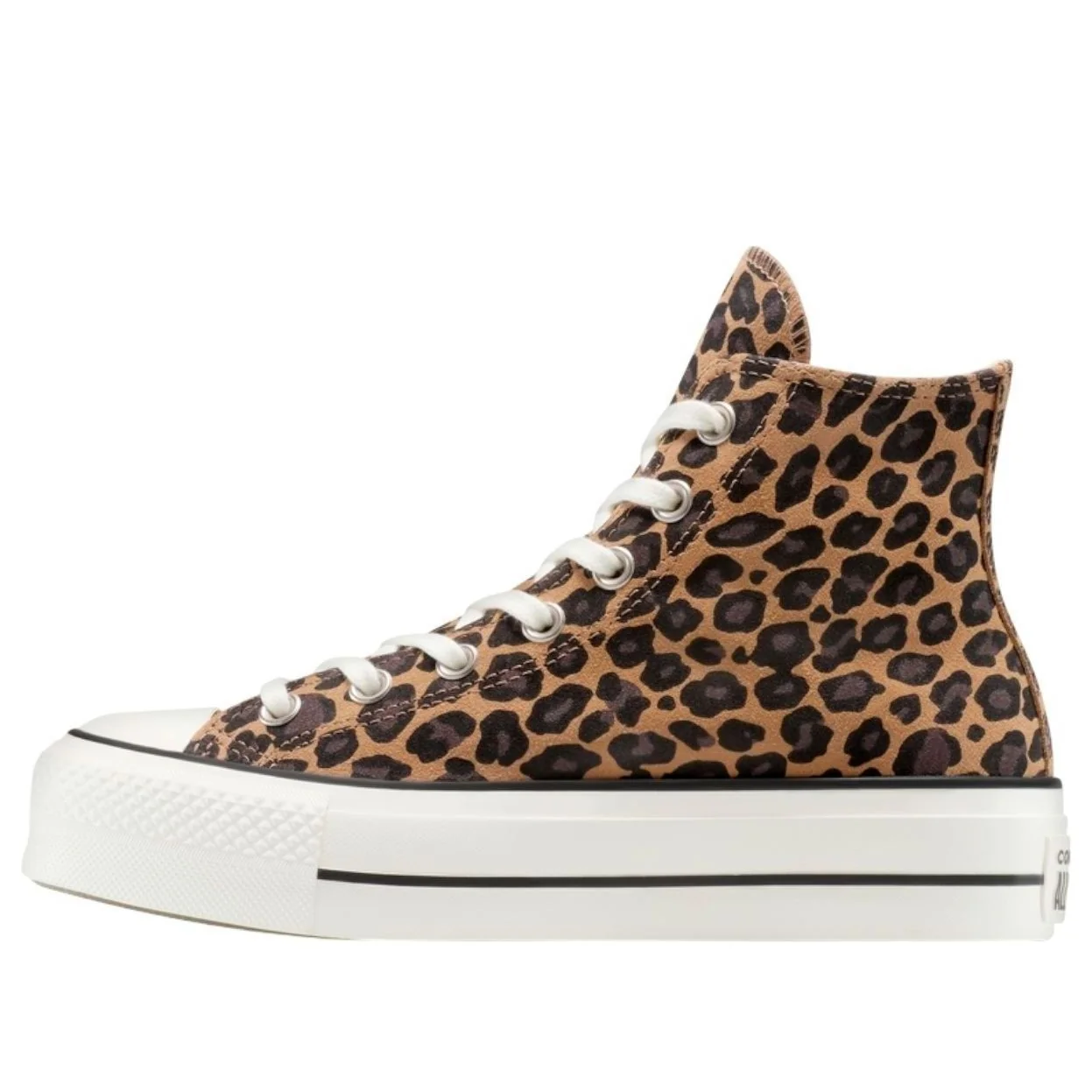 (WMNS) Converse Chuck Taylor All Star Lift Platform High 'Leopard Suede' A17979C