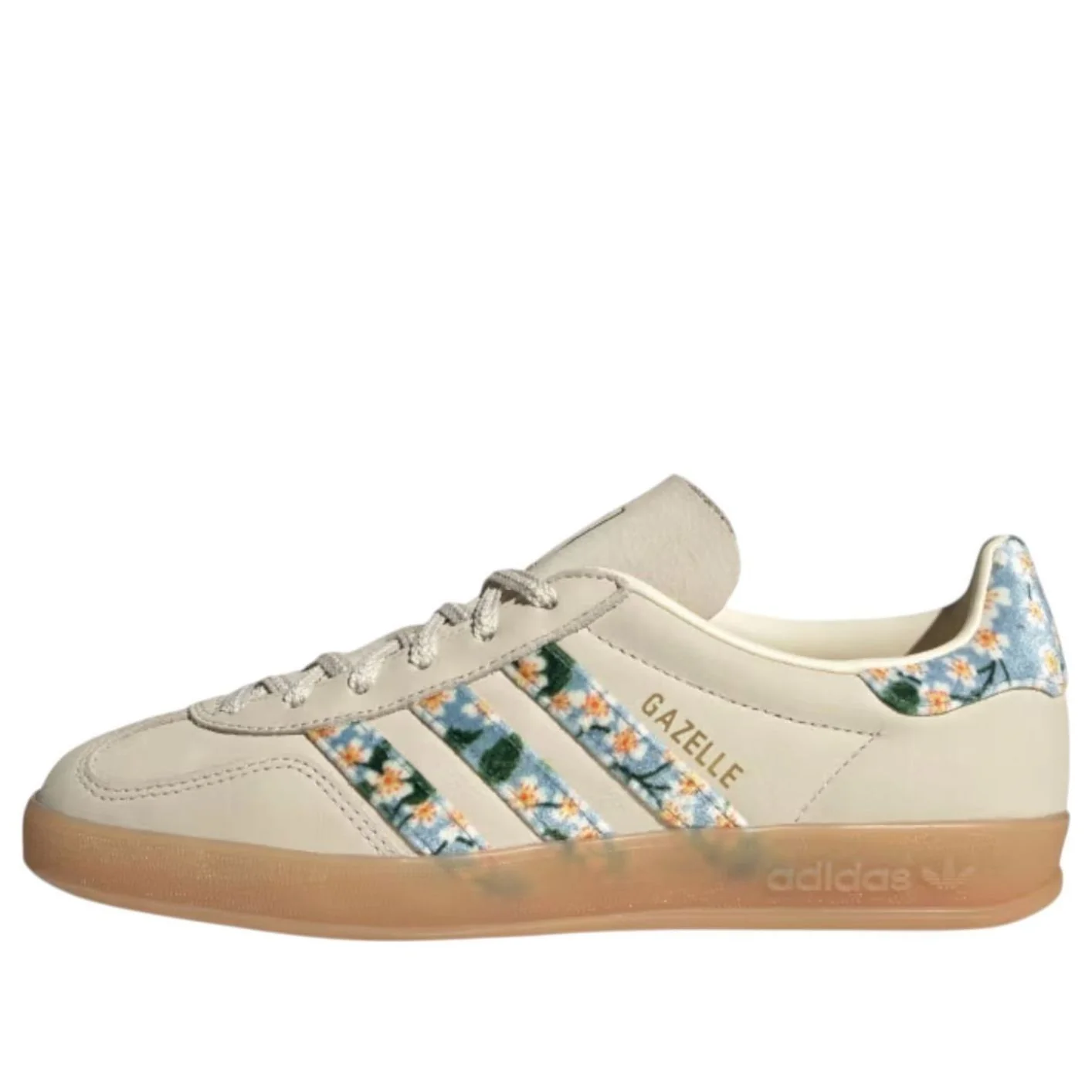 (WMNS) adidas x Liberty London Gazelle Indoor 'Cream White Tactile Blue' JR3601