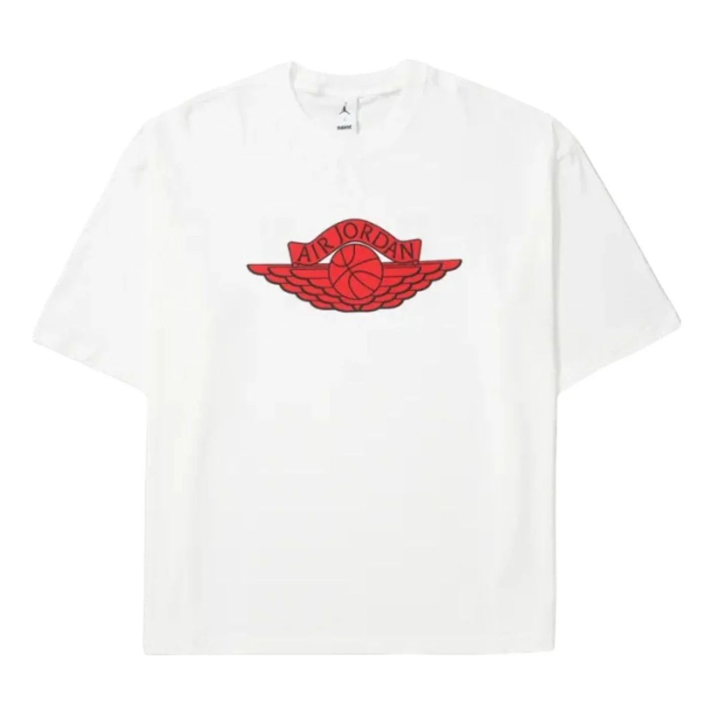 Jordan x Saint Mxxxxxx S/S T-Shirt 'White University Red' FV4716-100