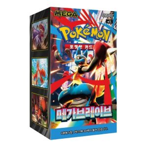 Pokemon Card KR Mega Expansion Pack Mega Brave Box (30 Packs) PKMN-KR-627566