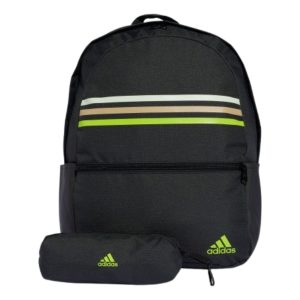 adidas Classic Horizontal 3-Stripes Backpack 'Black' IP9846