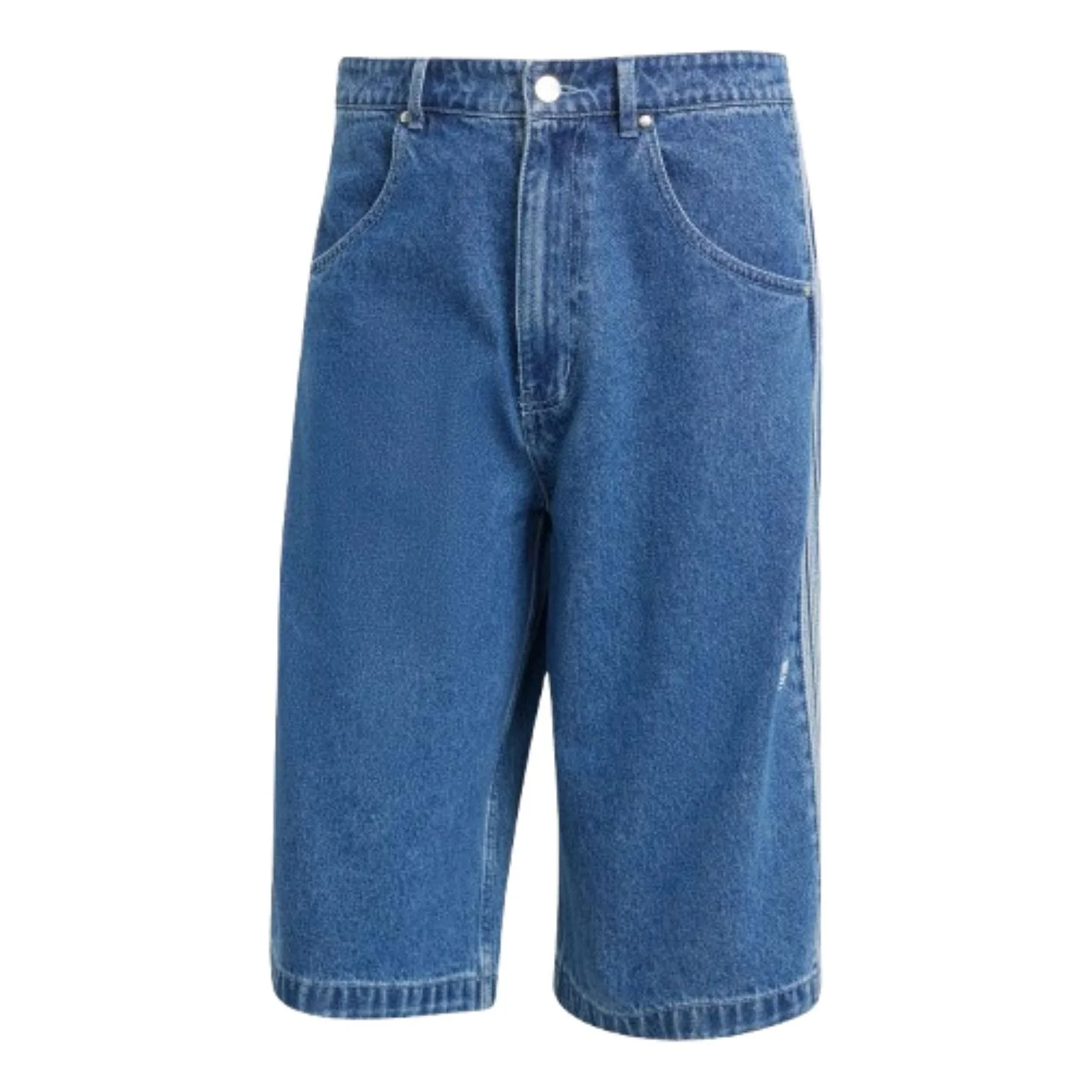 adidas Adicolor Denim Firebird Shorts Asia Sizing 'Blue' JC6235