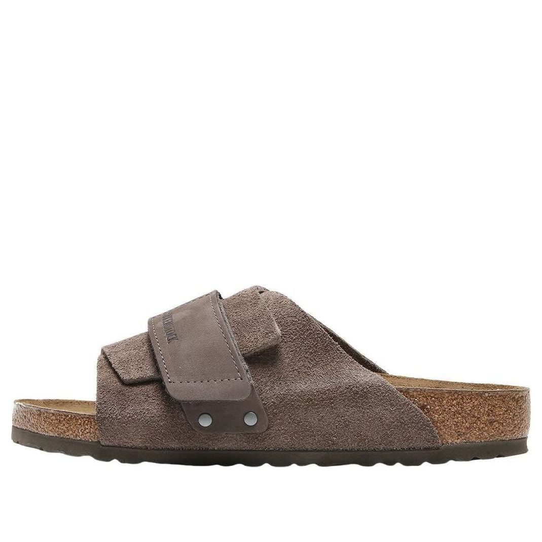 Birkenstock Kyoto Nubuck-Suede 'Concrete Gray' 1029137