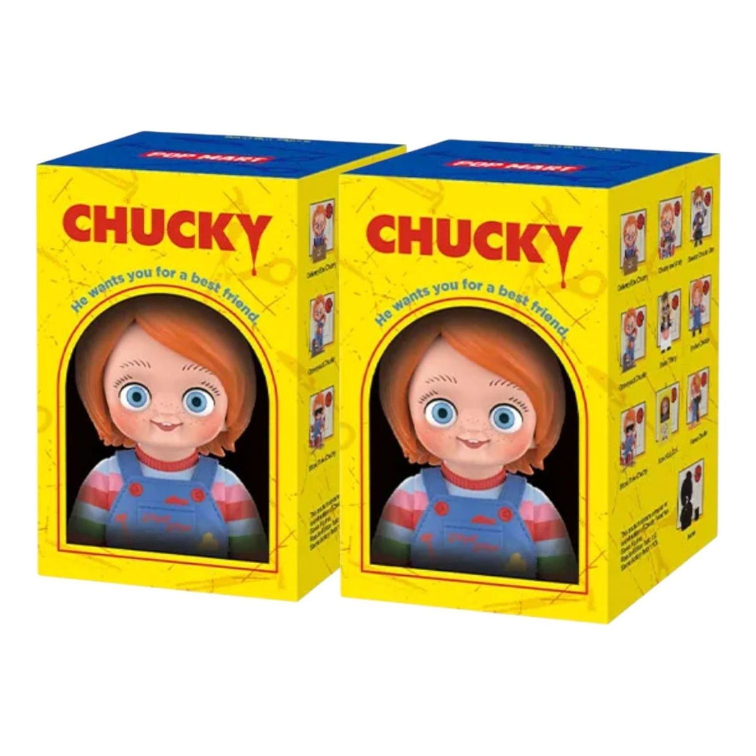 Pop Mart Chucky Franchise Series Figures Sealed Case (2 Blind Boxes) PPMT-2509-0093-972258457