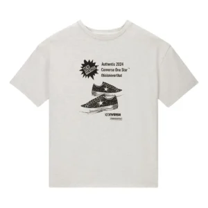 Converse x thisisneverthat Grid T-Shirt Asia Sizing 'Grey' 10027834-022
