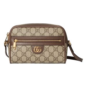 (WMNS) Gucci Ophidia GG Super Mini Shoulder Bag 'Beige Ebony' 772311-K9GSG-8367