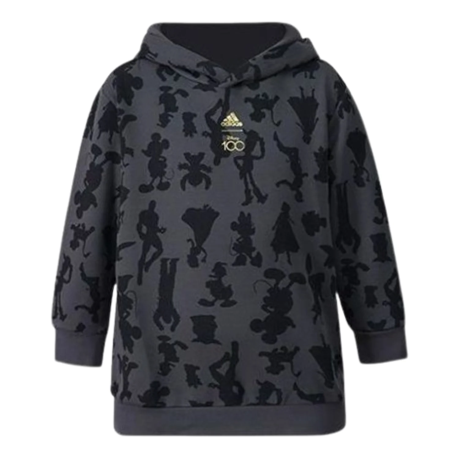 (PS) adidas x Disney 100 Hoodie Asia Sizing 'Grey' IJ9058