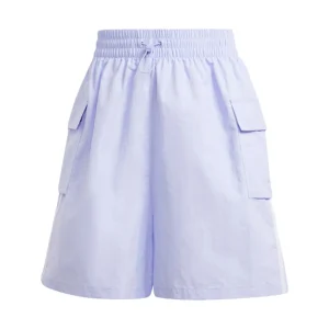 (WMNS) adidas Adicolor Cargo Shorts Asia Sizing 'Purple' JH1075