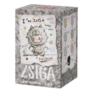 Pop Mart Zisga I'm Zisga series Vinyl Plush Pendant Sealed Case (1 Blind Box) PPMT-2605-0056-1161875444