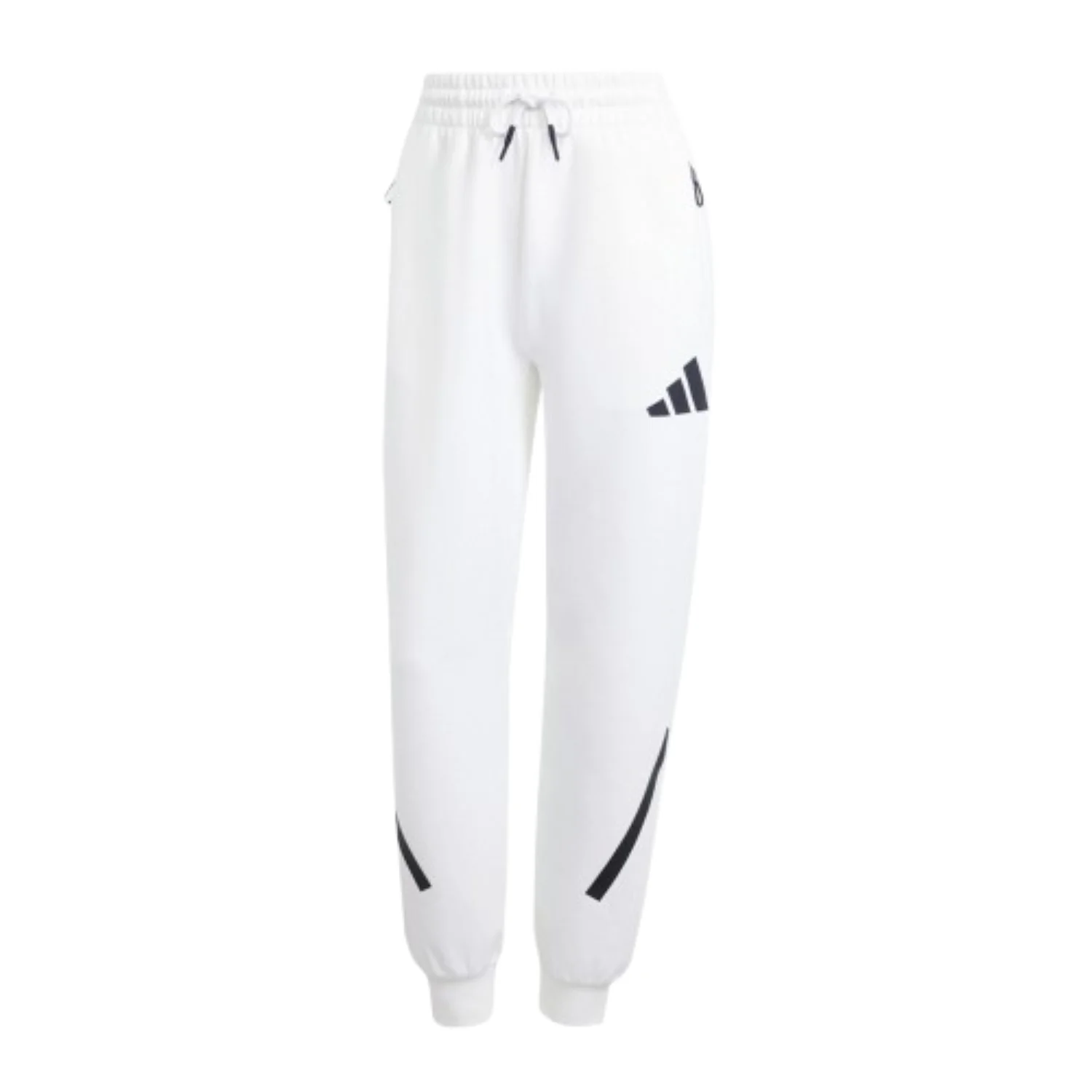 (WMNS) adidas Z.N.E. Pants Asia Sizing 'White Black' JE7843