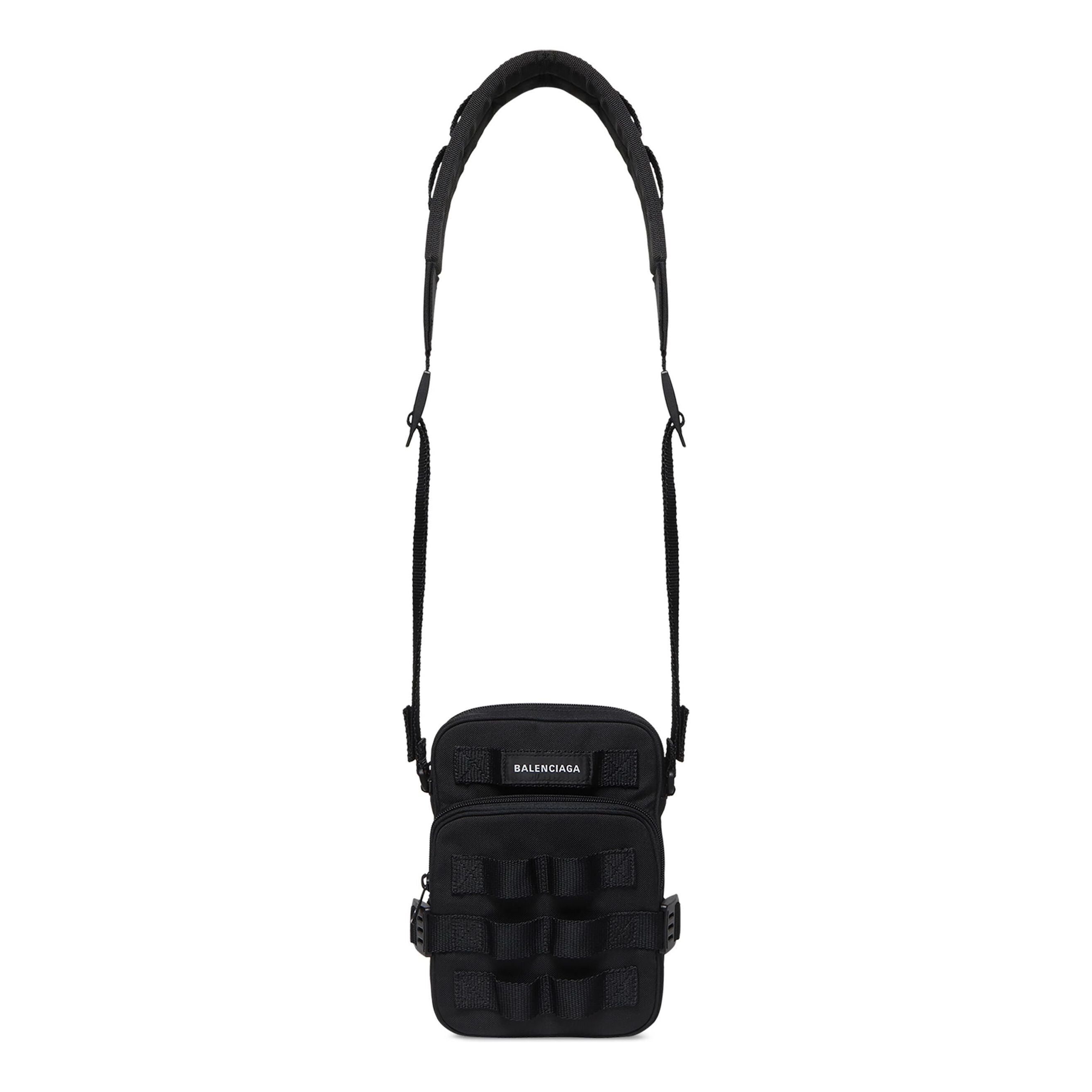 Balenciaga Army Crossbody Messenger Bag 'Black' 7158522BKPI1000