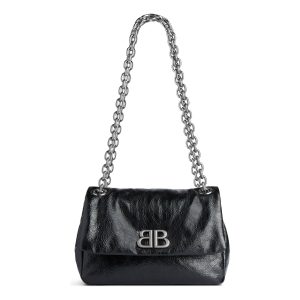 (WMNS) Balenciaga Monaco Mini Bag 'Black' 7929772AASA1000