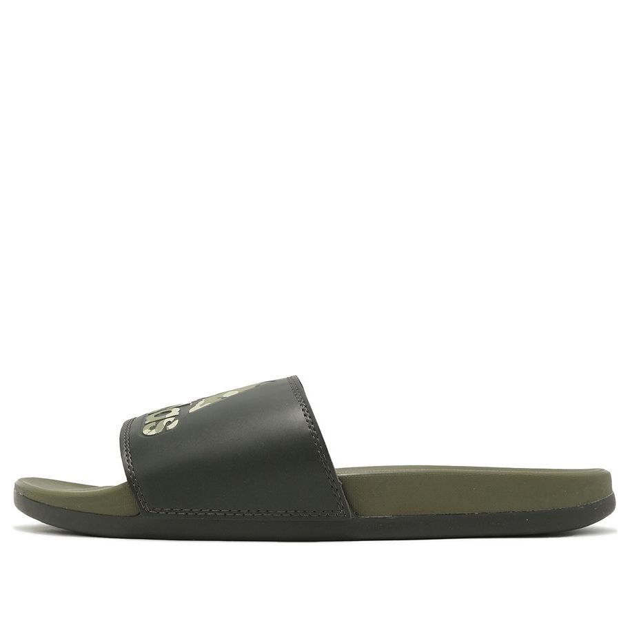 adidas Adilette Comfort Slides Asia Sizing 'Shadow Olive' IF1927