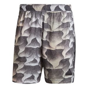 adidas Tiro Allover Print Mesh Shorts Asia Sizing 'Black Grey' IP3782