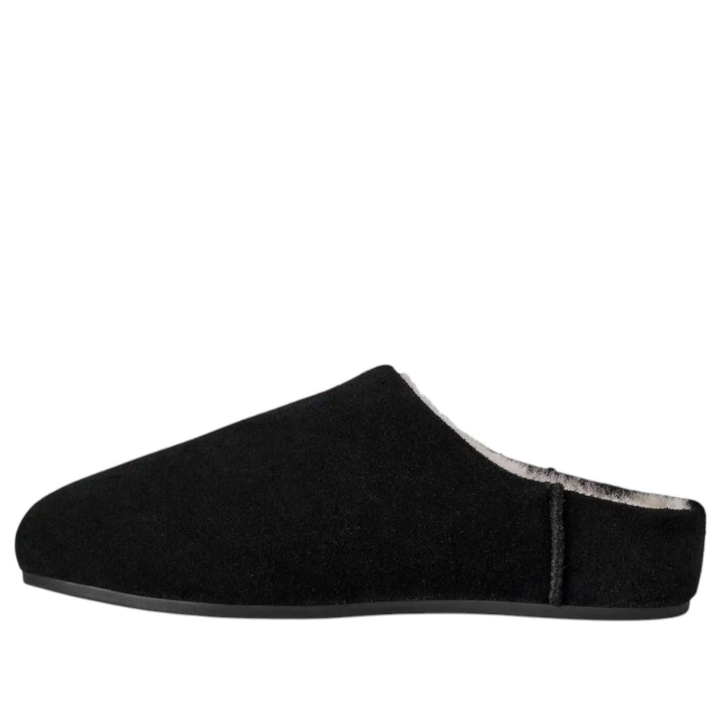 (WMNS) UGG elea Slip-On Slippers 'Black' 1171390-BLK
