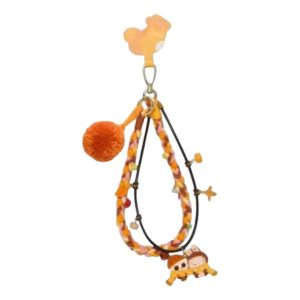 Pop Mart The Monsters Labubu Pom Party Key Chain 'Yellow' PPMT-2510-0006-976178446