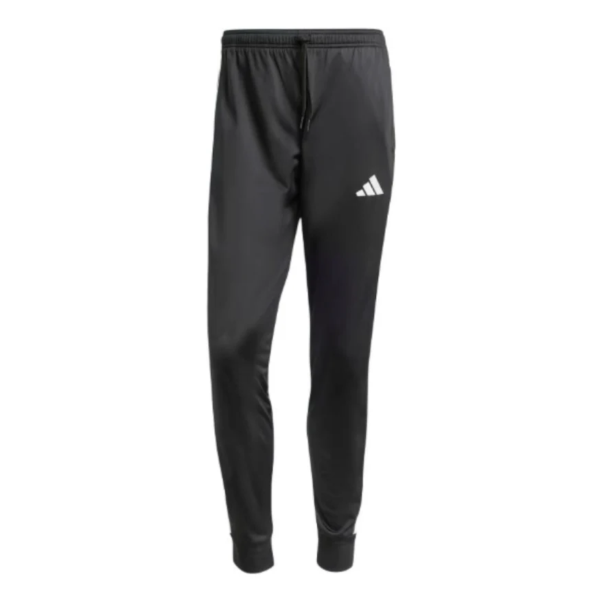 adidas 3-Stripes Tricot Regular Tapered Track Pants Asia Sizing 'Black' JI8809