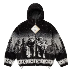 Supreme FW25 x b.b. Simon Reversible Hooded Fleece Jacket 'Black' SUP-FW25-048-BLK