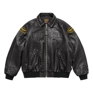 Supreme FW25 Vanson Leathers? b.b. Simon Jacket 'Black' SUP-FW25-018-BLK