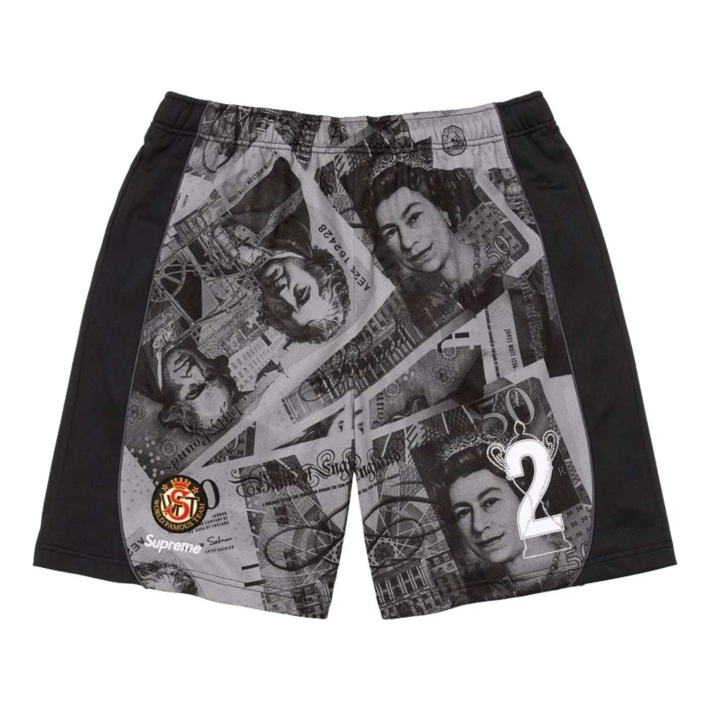 Supreme FW25 Pounds Soccer Short 'Black' FW25SH6-BLACK