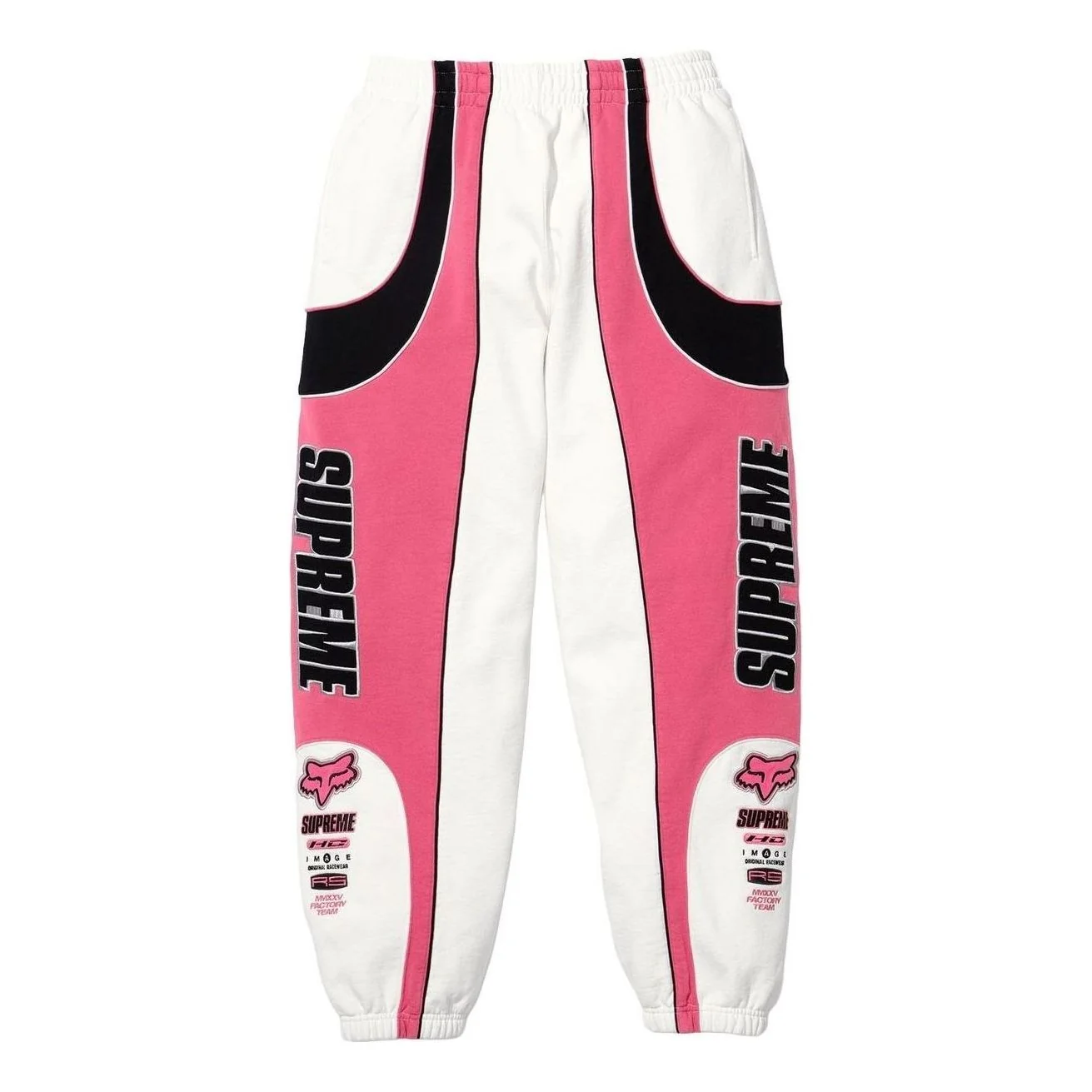Supreme x Fox Racing Sweatpant 'White' FW25P58-WHITE
