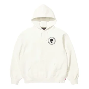 Supreme FW25 x Number (N)ine Hooded Sweatshirt 'White' SUP-FW25-266-WH