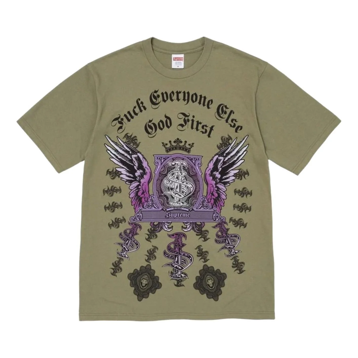 Supreme FW26 Money T-Shirt 'Olive' SUP-FW26-007-OLV