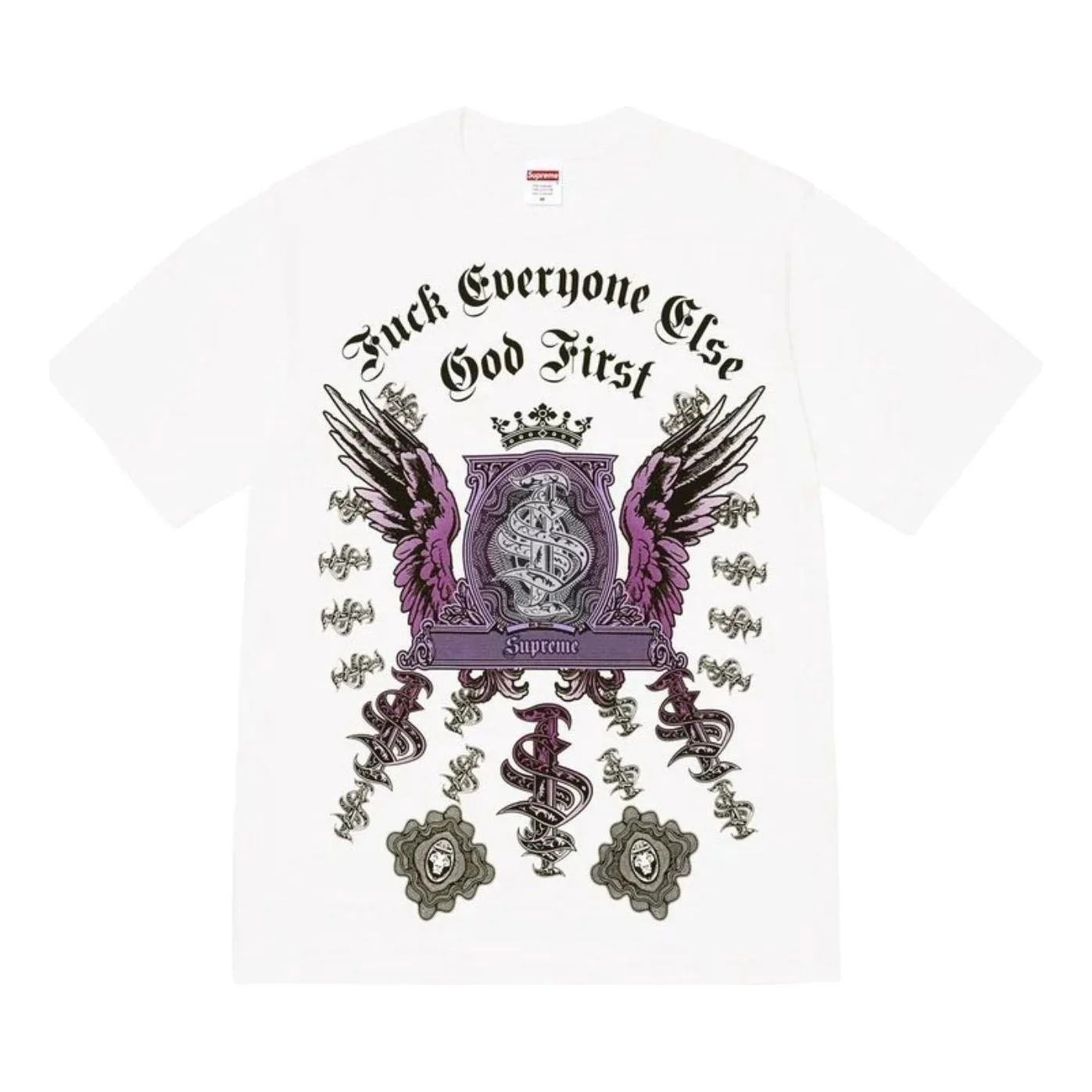 Supreme FW26 Money T-Shirt 'White' SUP-FW26-007-WHT