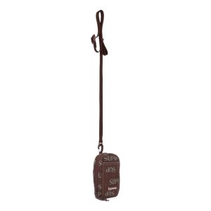 Supreme FW26 Neck Pouch 'Brown' FW26B10-BROWN