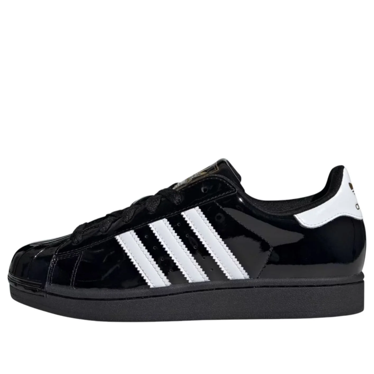 (WMNS) adidas Superstar II 'Core Black Gold Metallic' JS4009