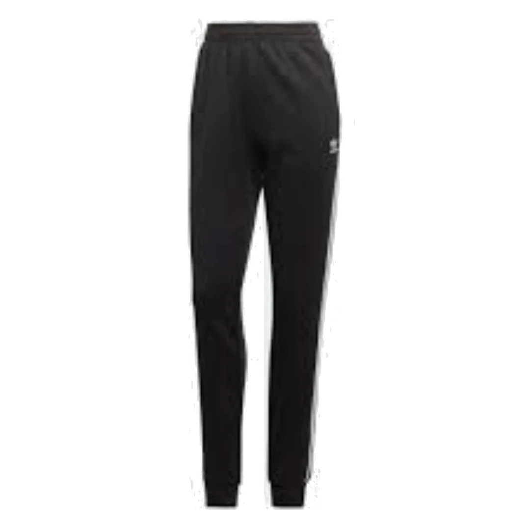 (WMNS) adidas Adicolor Classics Cuffed Track Pants Asia Sizing 'Black White' IK6555