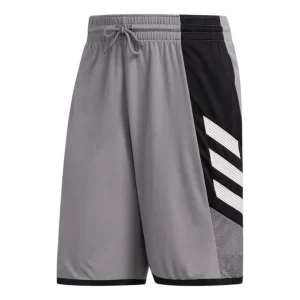 adidas Pro Madness Shorts Asia Sizing 'Grey Black White' FL0927