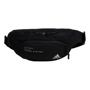 adidas Future Icons Waist Bag 'Black White' GL8606
