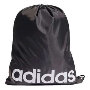 adidas Essentials Logo Gym Sack 'Black White' GN1923