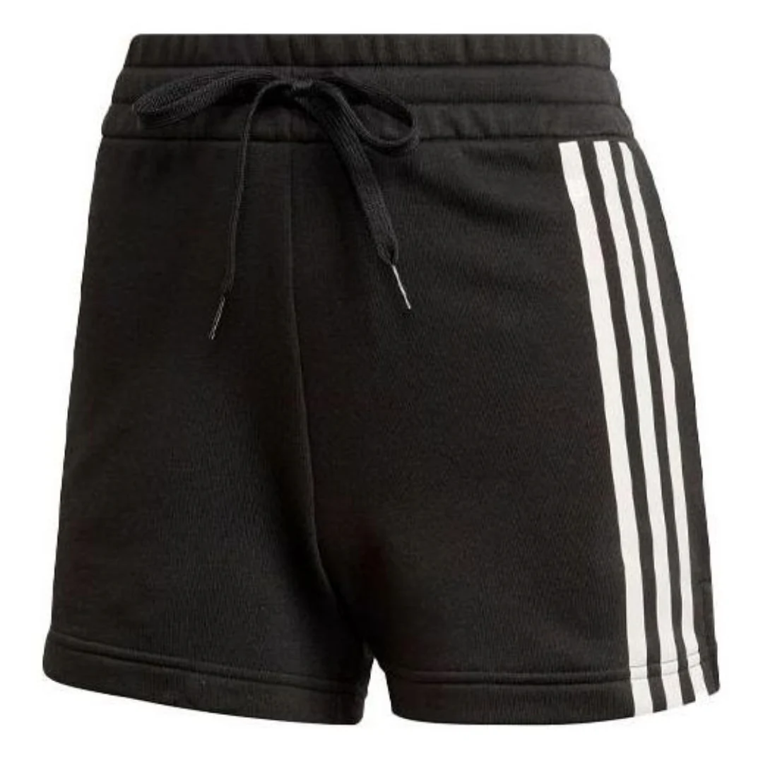 (WMNS) adidas U4U AEROREADY Shorts Asia Sizing 'Black White' GN4972